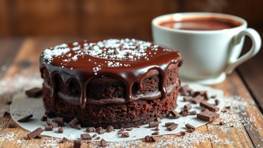 delicious chocolate snack cake