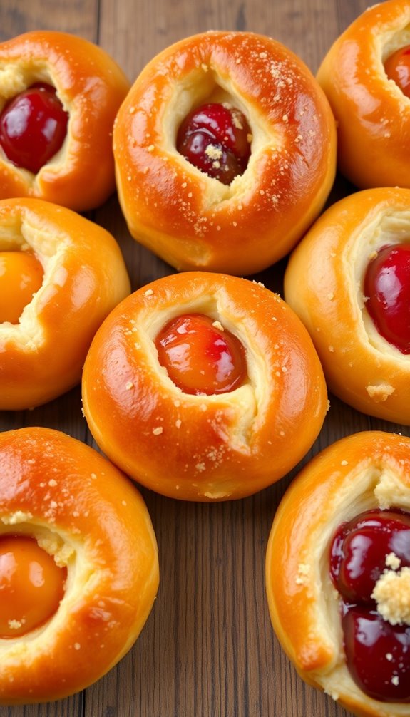 delicious varieties of kolaches