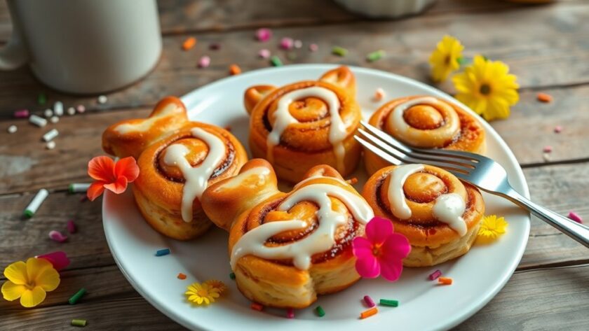 fun breakfast cinnamon rolls