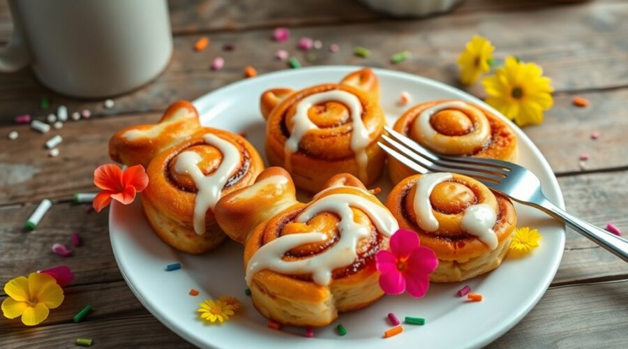 fun breakfast cinnamon rolls