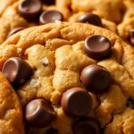 gooey cookies with chocolate