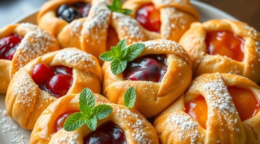 impressive jam puff pastry