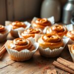 personal sized cinnamon roll treats