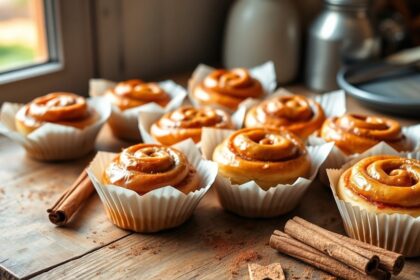 personal sized cinnamon roll treats