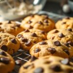 puffy chocolate chip cookies