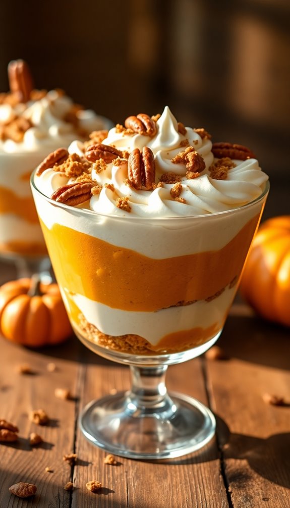 pumpkin dessert layered delight