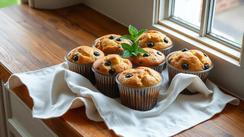 store muffins properly airtight