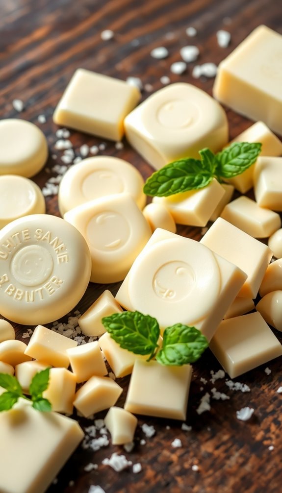 top white chocolate features