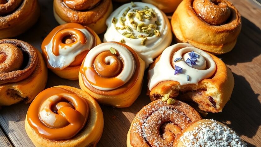 unique cinnamon roll flavors