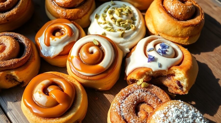 unique cinnamon roll flavors