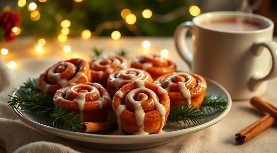 holiday cinnabon mini treats