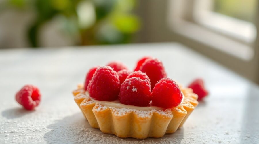 raspberry puff pastry delight