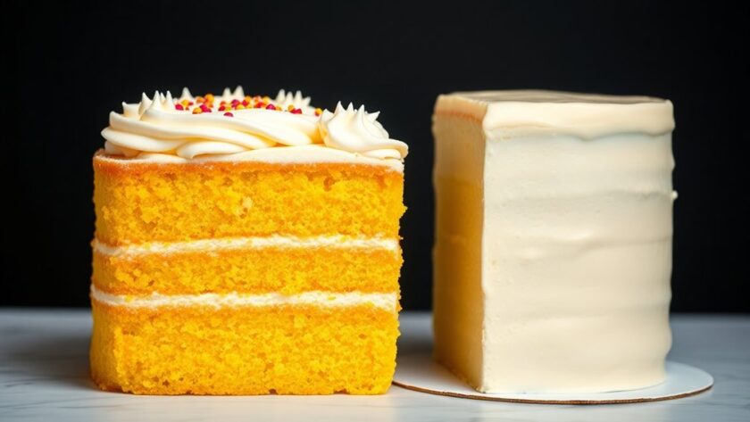 cake flavor comparison guide