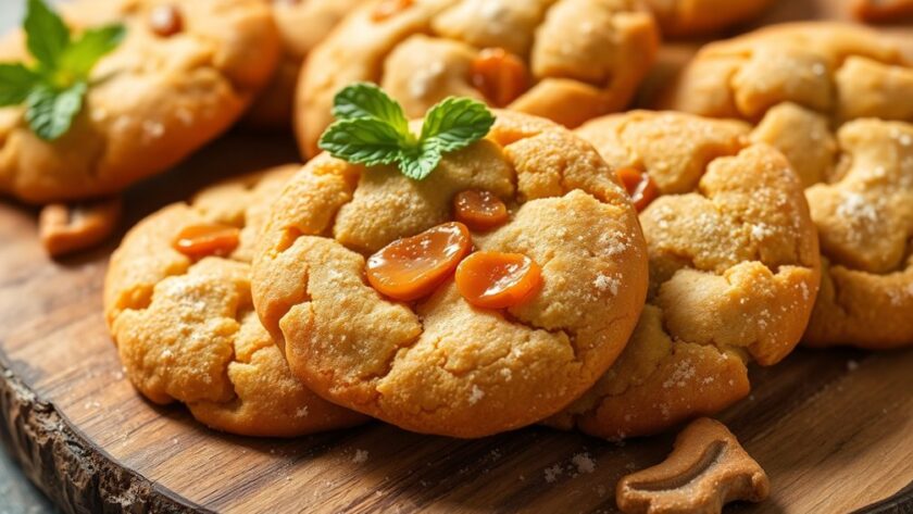 chewy cookies with ginger