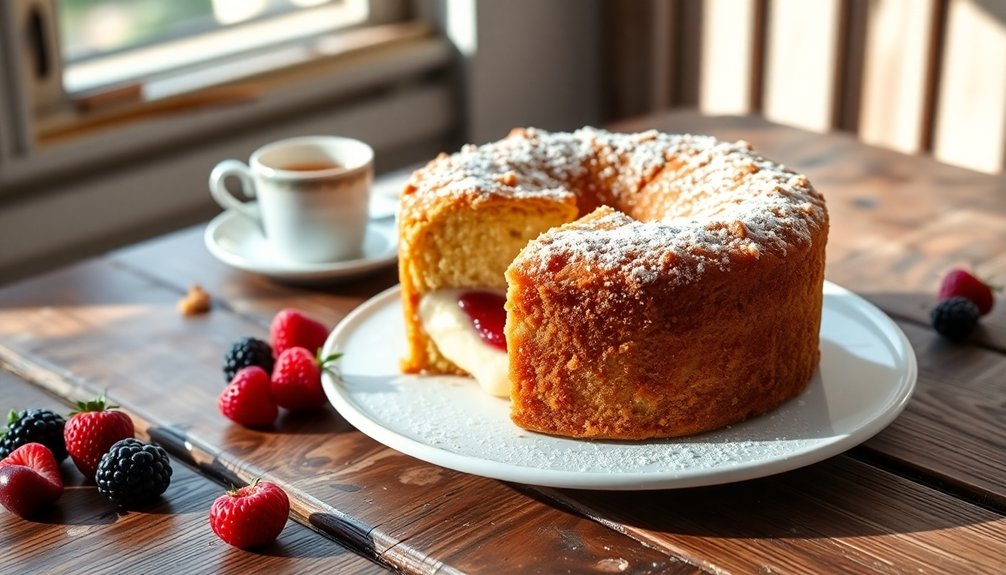 cream layer sprinkle bake