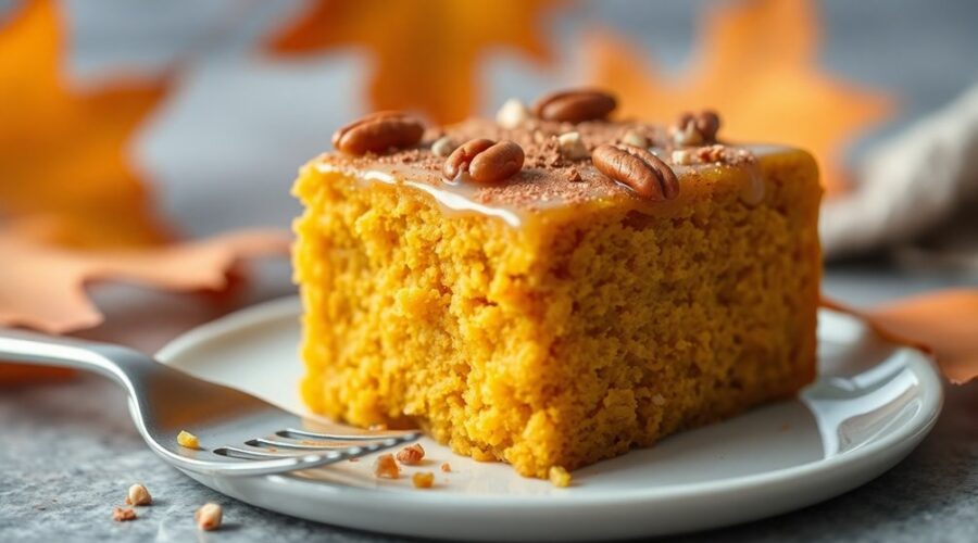 easy and delicious pumpkin cake