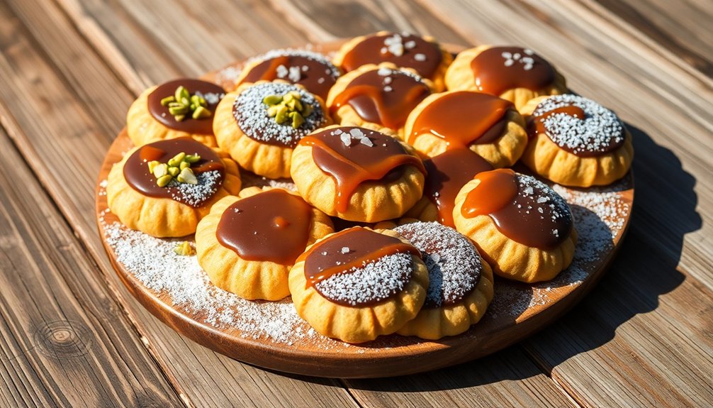 flavorful chocolate sable variations