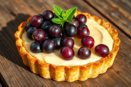 grape tart recipe delight