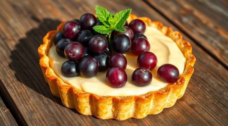 grape tart recipe delight