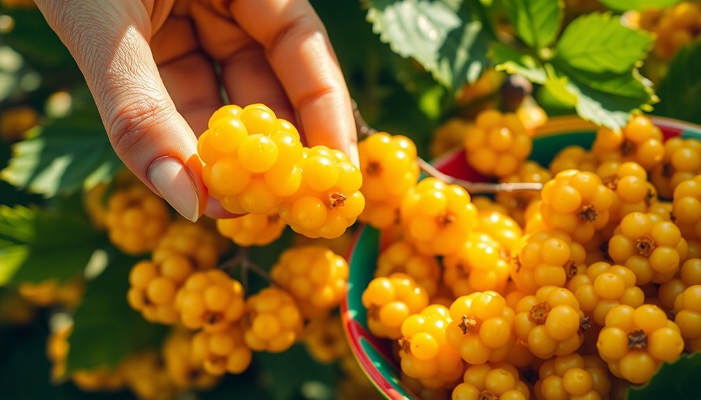 incorporate golden berries creatively