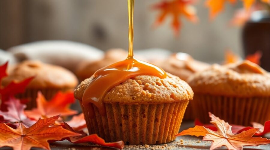 maple icing for autumn desserts