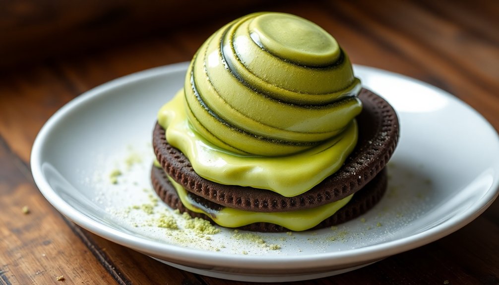 matcha and chocolate delight