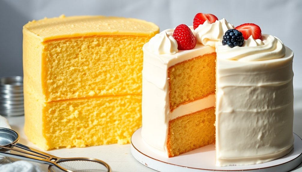 perfect cakes require precision