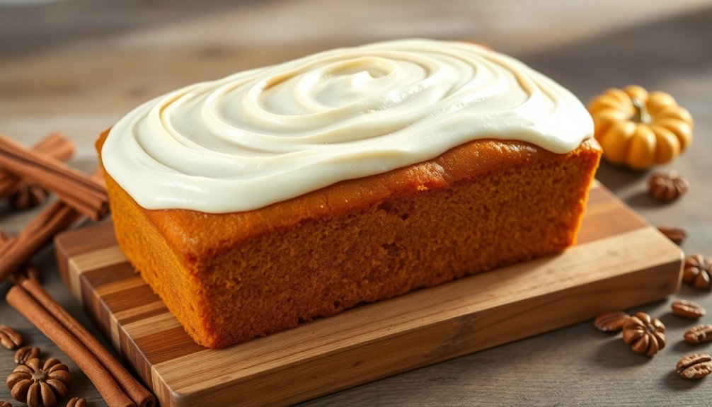 pumpkin spice loaf cake