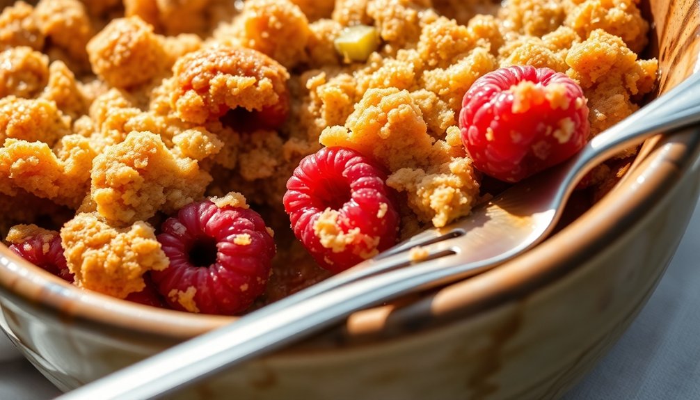 rhubarb crisp flavor variations