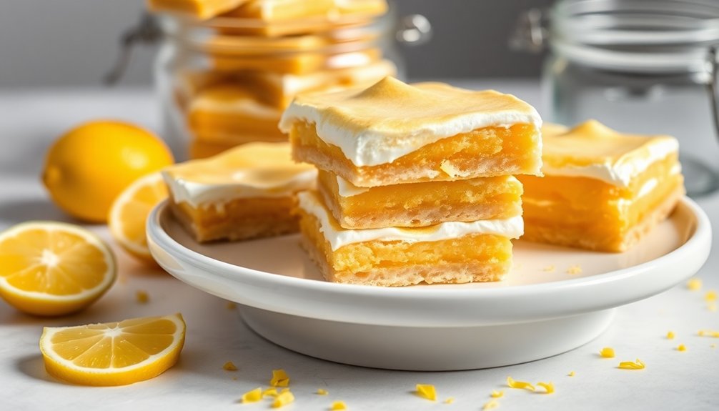 store lemon meringue bars properly