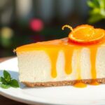zesty orange cheesecake delight