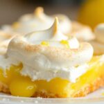 zesty sweet lemon bars