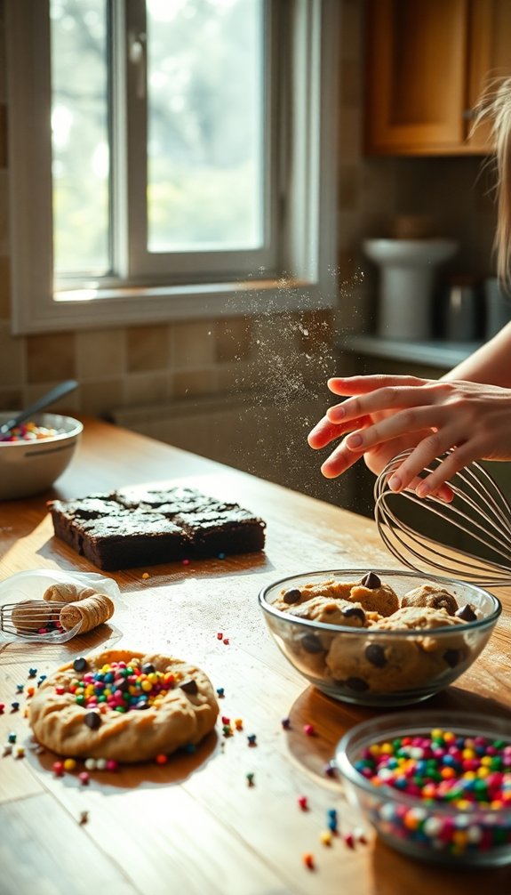 baking cookies creating memories