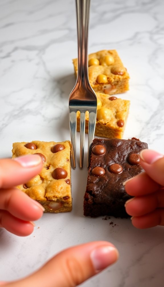 brownies versus blondies taste test