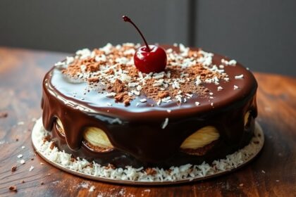 chocolate coconut cake recipe