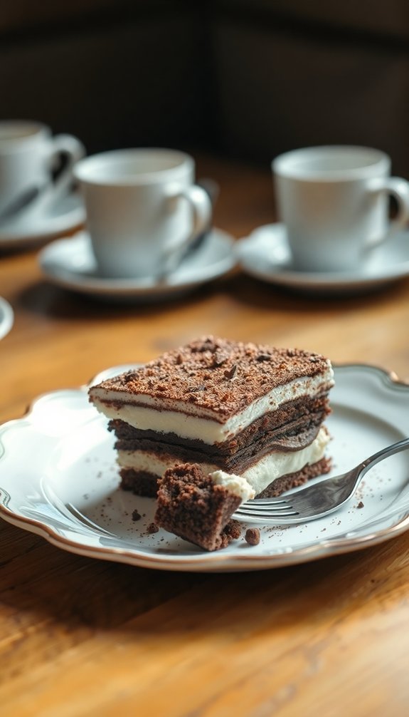 chocolate tiramisu flavor harmony