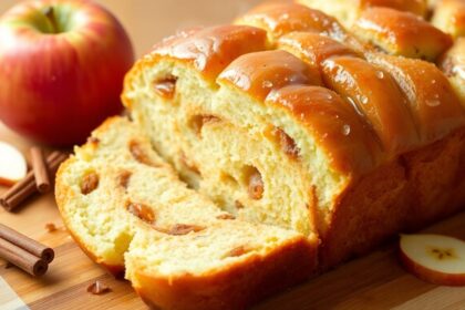 cinnamon roll inspired pull apart bread