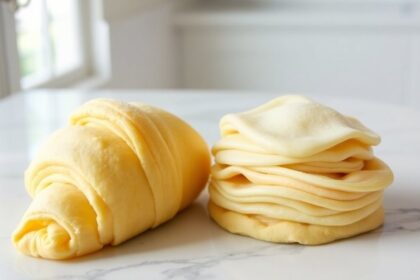 crescent dough versus puff pastry