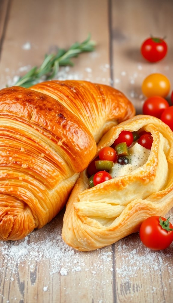 culinary creations with pastries