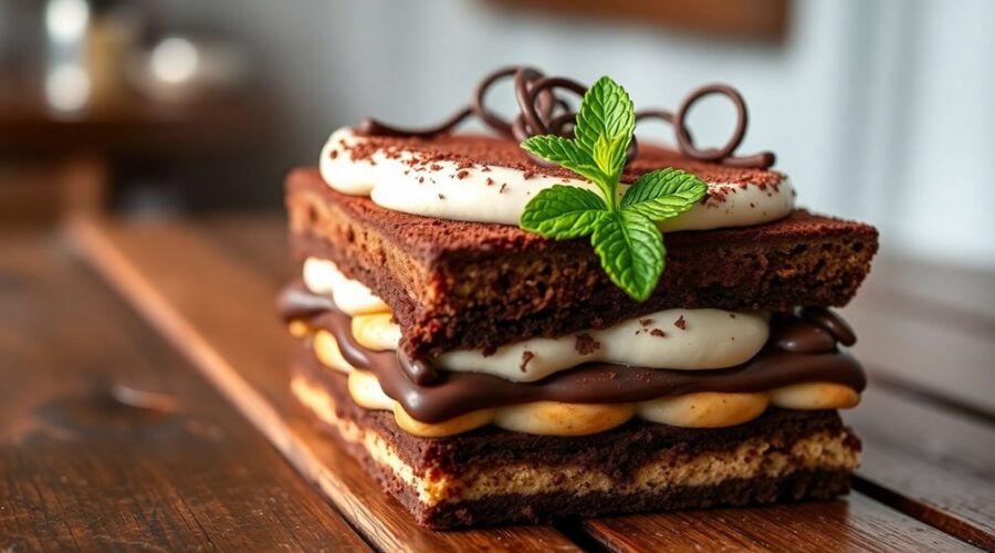 decadent italian chocolate dessert