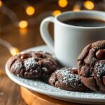 double chocolate espresso cookies