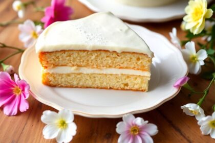 elegant vanilla cake recipe