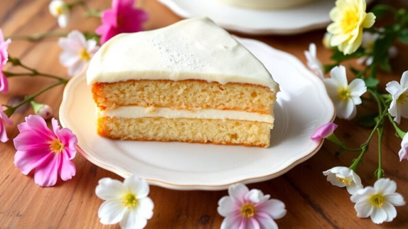 elegant vanilla cake recipe