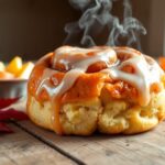 fall inspired cinnamon roll recipe