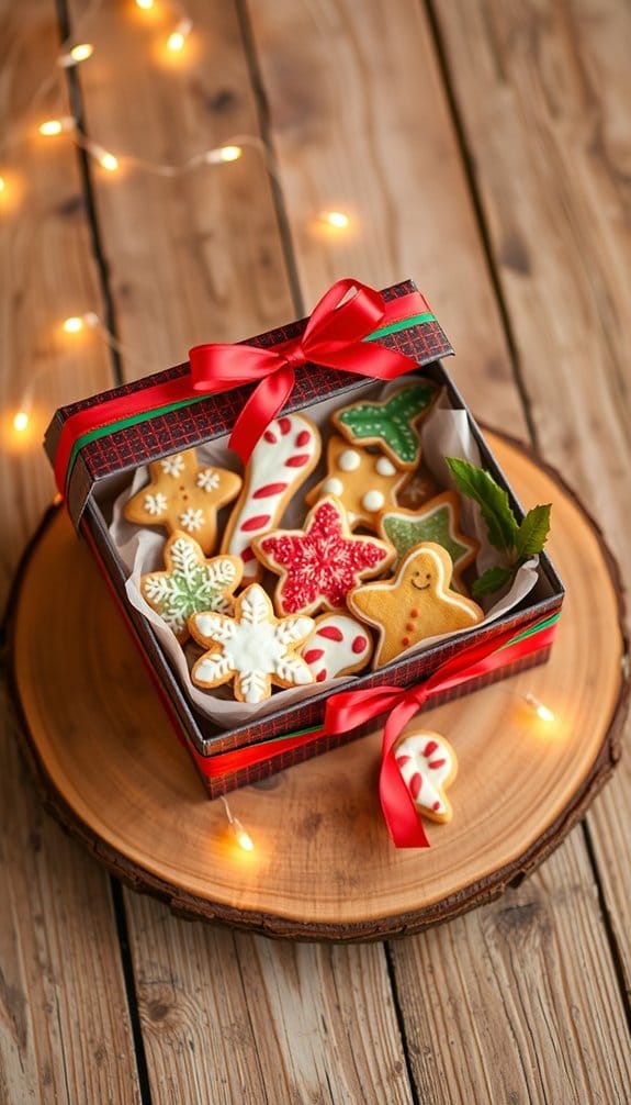 festive and creative cookie packaging