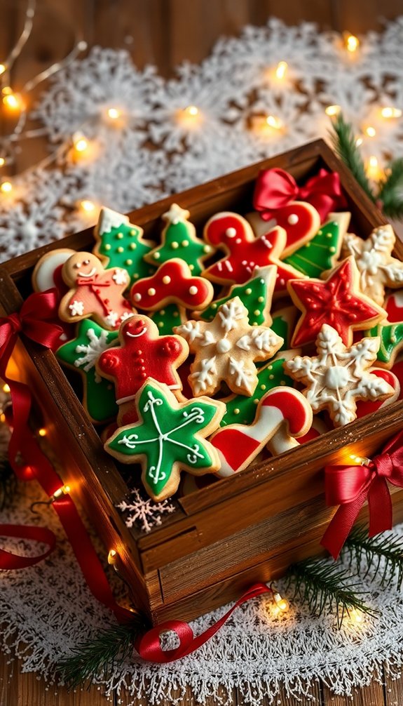 joyful holiday cookie gifting