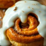 perfect icing for cinnamon rolls