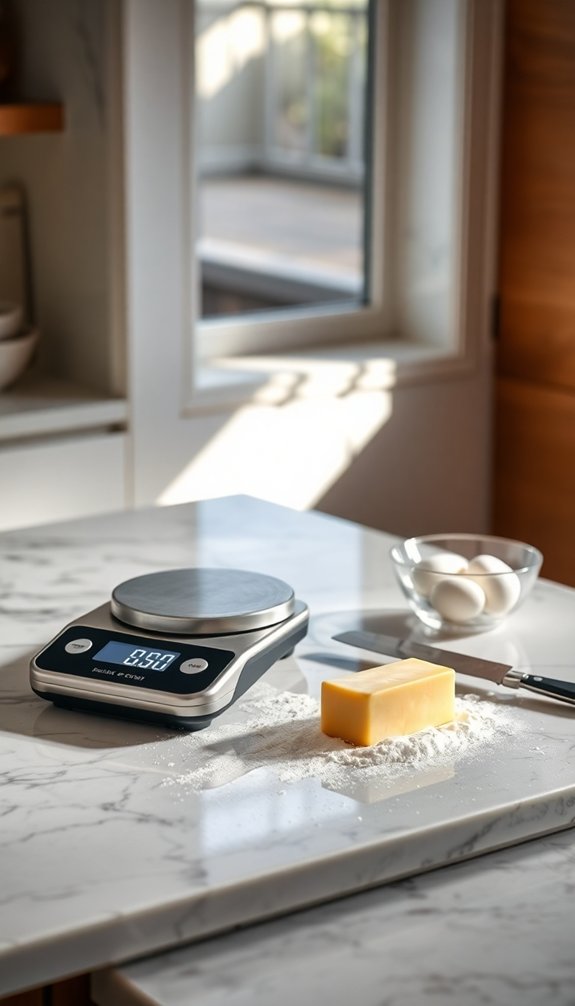 precise baking ingredient measurements