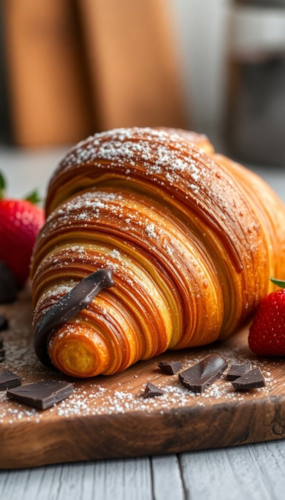quick chocolate croissant recipe
