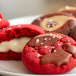 red velvet half cookies
